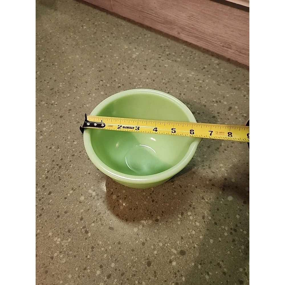 VTG Uranium Jadeite Sunbeam Mixing Bowl , Small